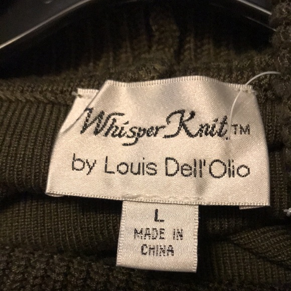 Whisper Knit by Louis Dell’Olio cowl neck sweater size Large - Picture 8 of 15